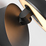 Applique extérieure ronde réglable noire - Liv
