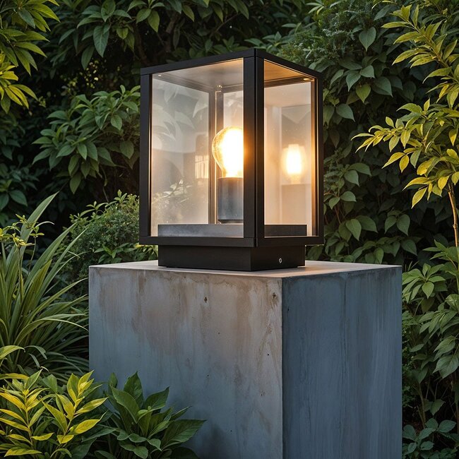 Lampe de table d'extérieur Sem noire