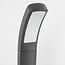 Lampe d'extérieur sur pied Dani noire à LED intégrée