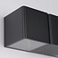 Applique murale extérieure design Preston - noire avec LED intégrée