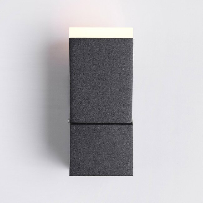 Applique murale d'extérieur réglable Mila - noir