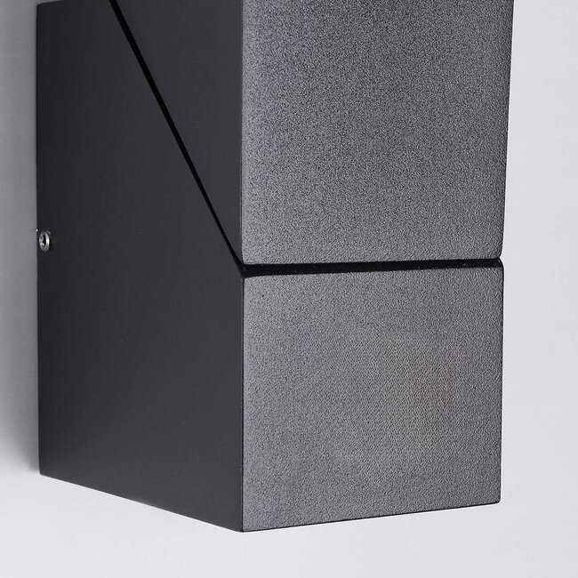 Applique murale d'extérieur réglable Mila - noir