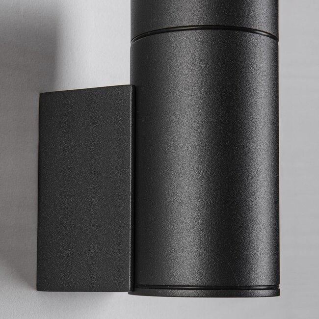 Applique d'extérieur moderne Iris - noir