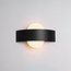 Applique murale extérieure moderne Esmee - noire avec LED intégrée