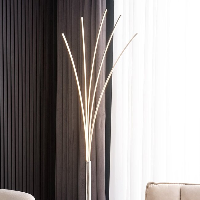 Lampadaire Louis avec LED intégrée et variateur
