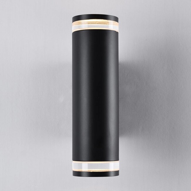 Applique industrielle noir mat 2 spots LED - Yara