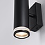 Applique murale industrielle Yara - noir mat