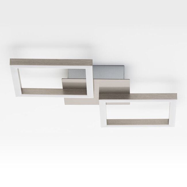 Plafonnier design Porter 2 lumières à LED intégrée, dimmable