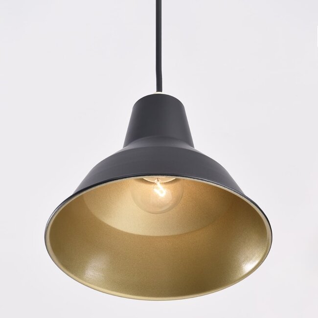 Suspension moderne Odin 5 lumières en noir