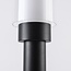 Lampe d'extérieur sur pied Baxie noire