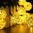 Guirlande lumineuse solaire décorative Woody, 7 m, 50 ampoules