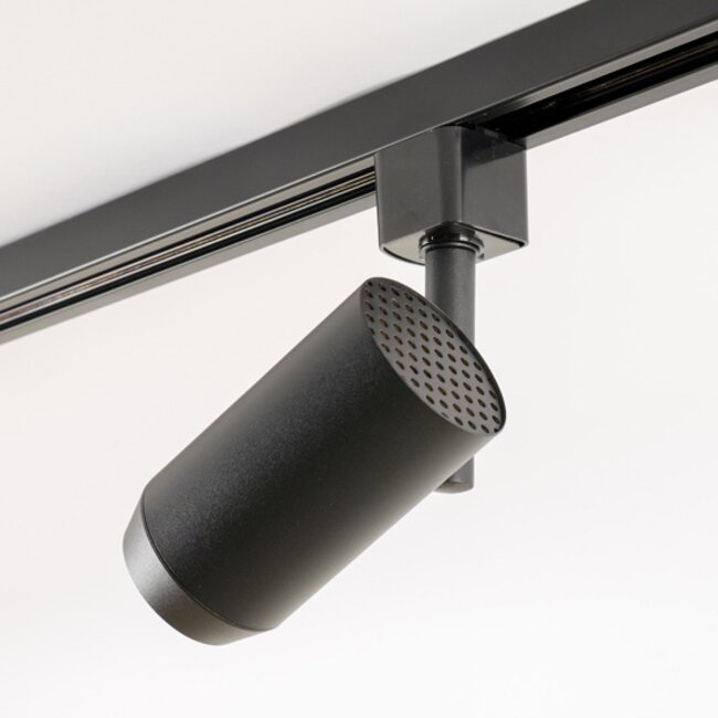 Système de rail industriel monophasé de 1,5 mètre avec spots Claire - rail de plafond