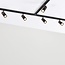 Kit rail monophasé de 1,5 mètre et spots Linn, noir