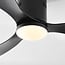 Ventilateur de plafond Zazoe 3 pales avec éclairage - noir