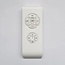 Ventilateur de plafond Jinx avec LED - blanc et brun clair