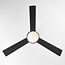 Ventilateur de plafond moderne 2 lumières Coco - noir