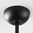 Ventilateur de plafond moderne 2 lumières Coco - noir