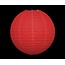 Lampion en nylon rouge pour l'extérieur