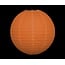 Lampion en nylon orange pour l'extérieur