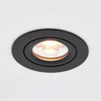 Spot encastrable Siem avec interrupteur CCT - noir