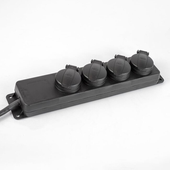 Multiprise extérieure IP44 avec câble de 3 x 1.5 mm²