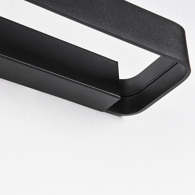 Applique murale contemporaine noire et dimmable - Aria