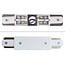 Bloc d’alimentation double pour raccordement central de rail monophasé, blanc
