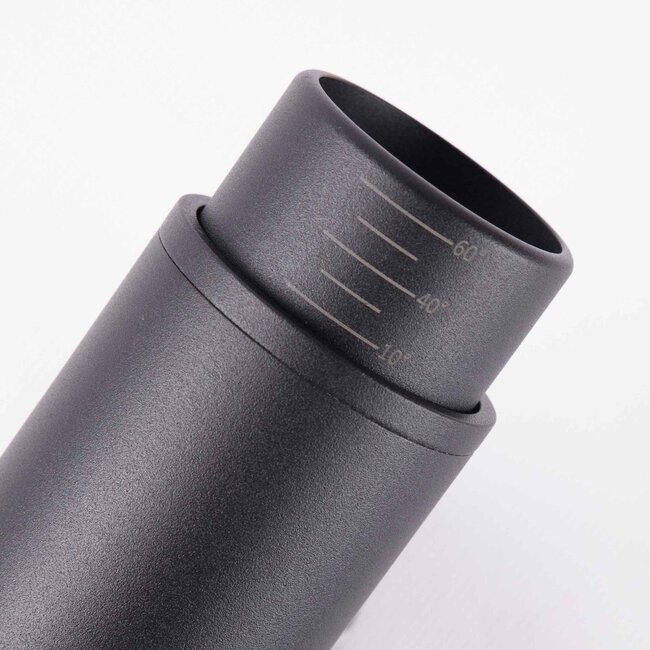 Spot sur rail monophasé 12W angle d'éclairage réglable et fonction Jusqu'à chaud - Jules