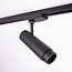 Spot sur rail monophasé Jules 12 W, faisceau réglable et dim-to-warm