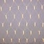 Filet lumineux raccordable blanc | dès 2 m² | 200 LED | blanc chaud | caoutchouc