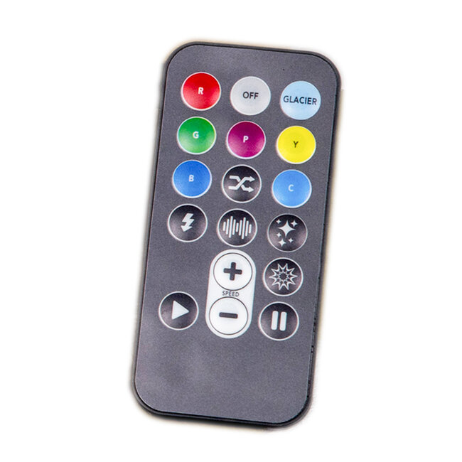 Tube lumineux RVB de 10 m, câble d'alimentation 1,5 m et télécommande inclus