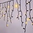 Guirlande de stalactites raccordable | 3 m, 114 LED | blanc chaud scintillant | caoutchouc