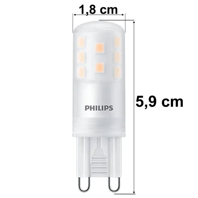 Spot LED G9 dimmable 2700K 4W