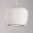 Lampe suspendue Wabi Sabi Kumo Ø40 cm avec effet pierre - blanc