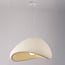 Lampe suspendue Wabi Sabi Yume avec motif en pierre beige sable - 60 x 50 cm