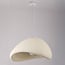 Lampe suspendue Wabi Sabi Yume avec motif en pierre beige sable - 60 x 50 cm