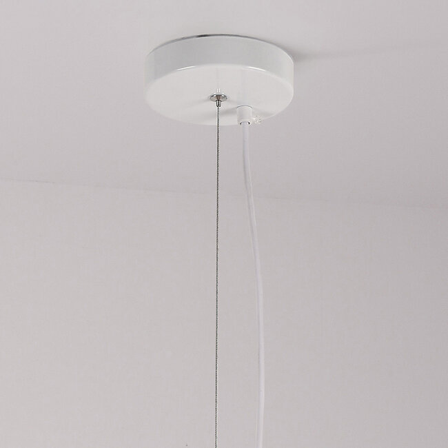 Lampe suspendue Wabi Sabi Yume 60 x 50 cm - motif de pierre rose poussiéreux