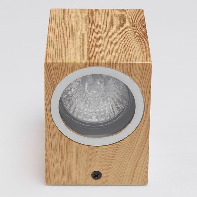 Applique d'extérieur élégante aspect bois - Giulia