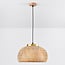 Suspension bohème Thane en bambou - naturel et doré