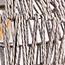 Suspension boho chic Haora en corde de chanvre brun clair