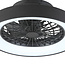 Ventilateur de plafond Mayra à température de couleur réglable et effet étoilé