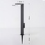 Lampe d'extérieur solaire sur pied Paddy