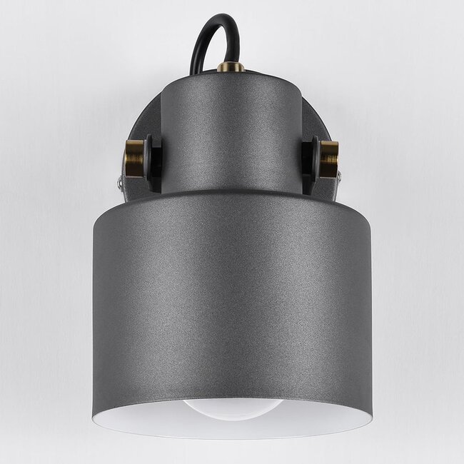 Applique inclinable Alfie en gris