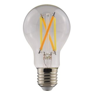 Ampoule LED E27 connectée dim-to-warm 7 watts, 60 mm (Tuya)