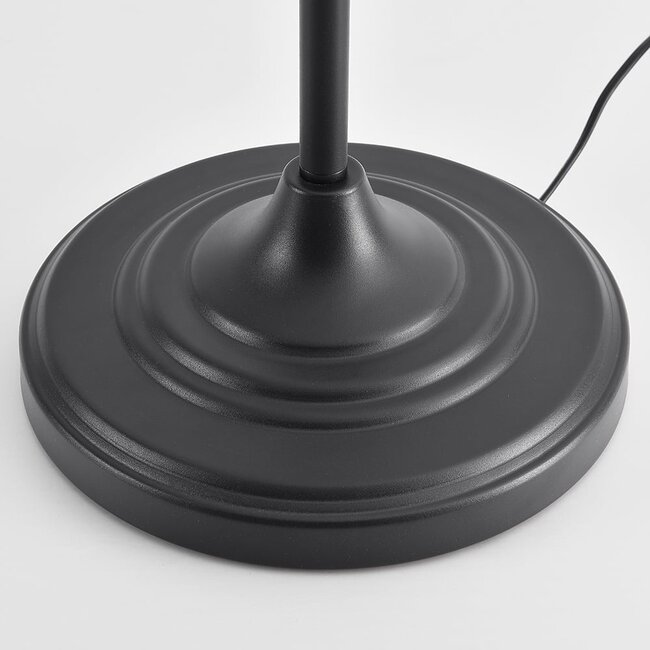 Lampadaire inclinable Kyle en noir et bronze