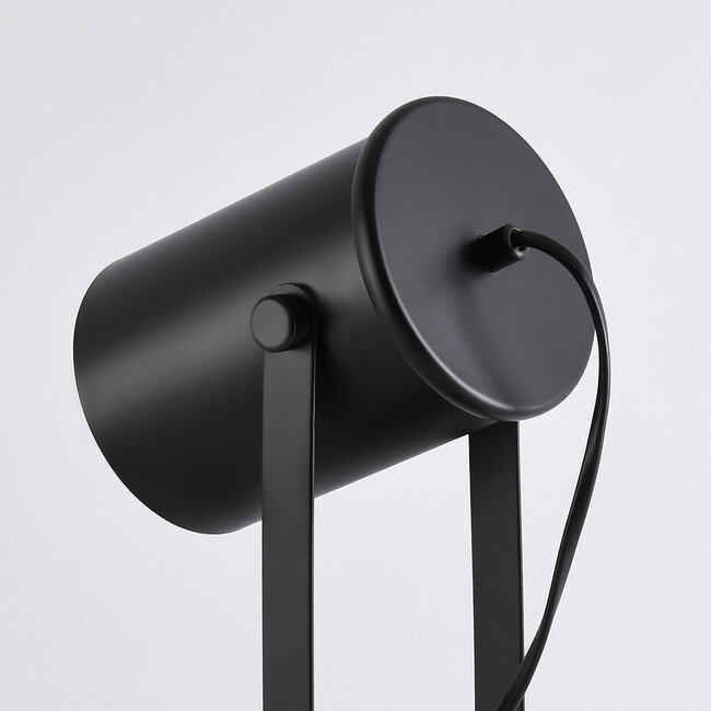 Lampe de table industrielle avec abat-jour inclinable - Joshua