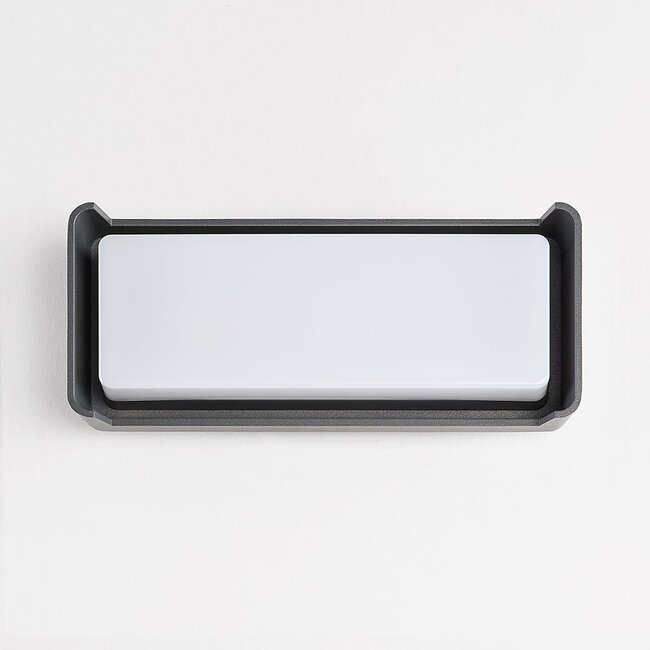 Applique murale extérieure Owen - anthracite avec LED intégrée