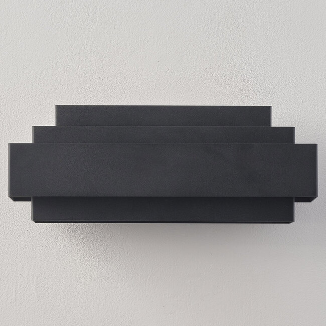 Applique moderne Kayu, noir mat
