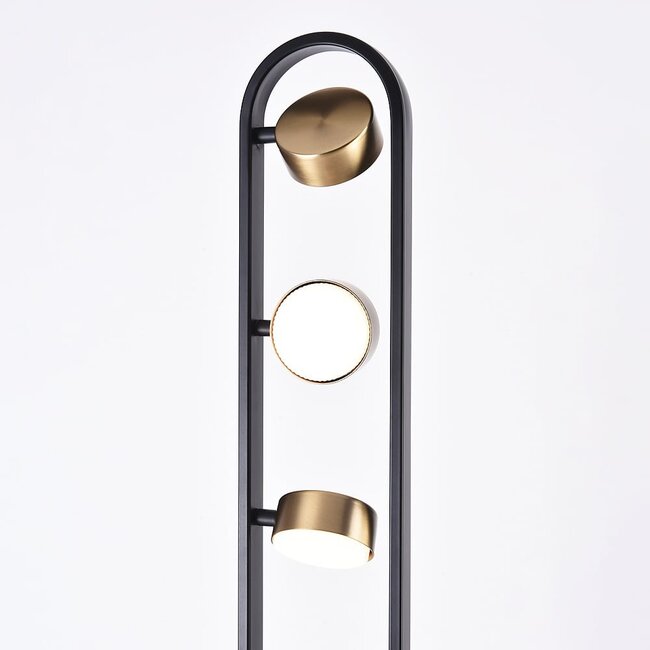 Lampadaire de luxe avec 3 spots rotatifs - Terzo