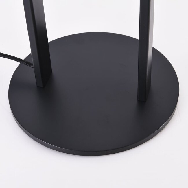 Lampadaire Terzo à 3 spots orientables noir et doré